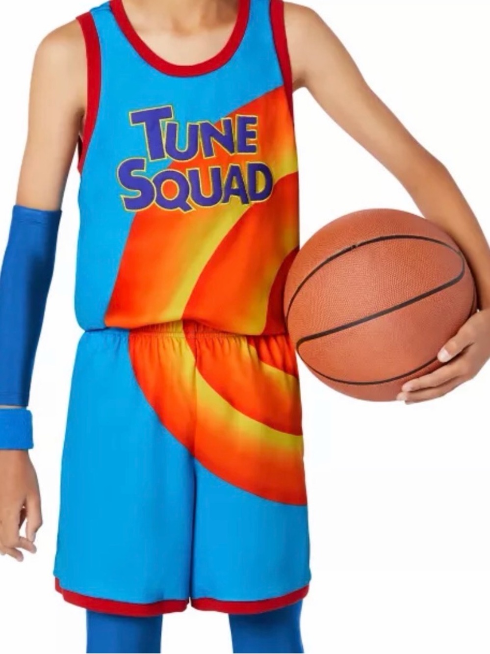 Adult Medium Space Jam Tune Squad Costume Set. NWT